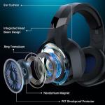 KAPEYDESI Wireless Gaming Headset with Microphone