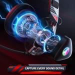 Awinnasey PH3 Wireless Gaming Headset with RGB Light