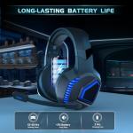 KAPEYDESI Wireless Gaming Headset with Microphone
