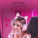 Razer Kraken Kitty V2 RGB Wired Headset, Quartz Pink