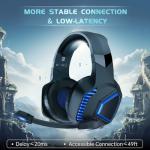 KAPEYDESI Wireless Gaming Headset with Microphone