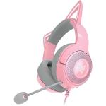 Razer Kraken Kitty V2 RGB Wired Headset, Quartz Pink