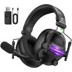 WESEARY Wireless Gaming Headset with RGB Lighting