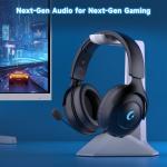 Wireless Gaming Headset with Surround Sound & Mic