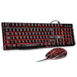 Rii RK108 Wired Gaming Keyboard and Mouse Set