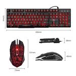 Rii RK108 Wired Gaming Keyboard and Mouse Set
