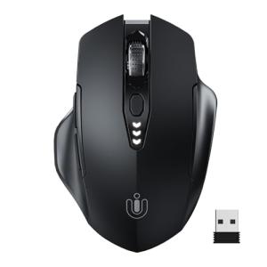 Uineer Rechargeable Wireless Mouse with Battery Display