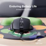 Uineer Rechargeable Wireless Mouse with Battery Display