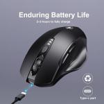 Uineer Multi-Device Bluetooth Wireless Gaming Mouse