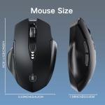 Uineer Multi-Device Bluetooth Wireless Gaming Mouse