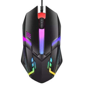 RGB Wired Optical Mouse with 1000 DPI Accuracy