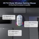 Dierya M1 Wireless Gaming Mouse - 24K DPI, RGB