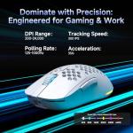 Dierya M1 Wireless Gaming Mouse - 24K DPI, RGB