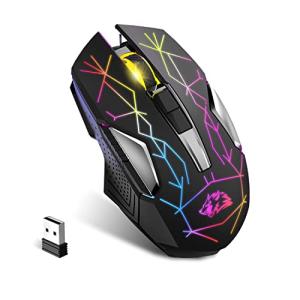KUIYN X18 Wireless Gaming Mouse with RGB Lights