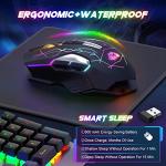 KUIYN X18 Wireless Gaming Mouse with RGB Lights