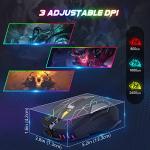 KUIYN X18 Wireless Gaming Mouse with RGB Lights