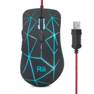 Rii RGB Gaming Mouse with Adjustable Sensitivity