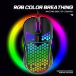 Lightweight Honeycomb Gaming Mouse – 7200 DPI RGB