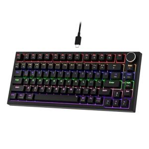 Newmen GM326 TKL Mechanical Gaming Keyboard with Knob