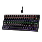 Newmen GM326 TKL Mechanical Gaming Keyboard with Knob