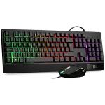 Rii RGB Gaming Keyboard and Mouse Set for Consoles