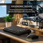 Newmen GM326 TKL Mechanical Gaming Keyboard with Knob