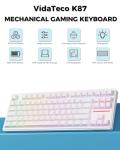 VidaTeco K87 Wireless 80% Mechanical Gaming Keyboard