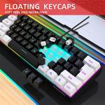 Snpurdiri 60% RGB Gaming Keyboard - Compact Design