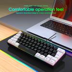 Snpurdiri 60% RGB Gaming Keyboard - Compact Design