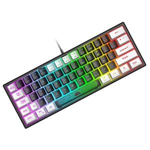 ZIYOU LANG K61 Compact RGB Mechanical Feel Keyboard