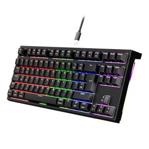Compact RGB Mechanical Gaming Keyboard with USB-C