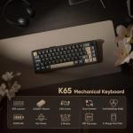 RedThunder K65 Compact Wireless Mechanical Gaming Keyboard