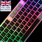 JUSTOP LED Gaming Keyboard and Mouse Set