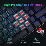 Redragon RGB Mechanical Gaming Keyboard with 105 Keys