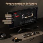 RedThunder K65 Compact Wireless Mechanical Gaming Keyboard