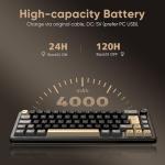 RedThunder K65 Compact Wireless Mechanical Gaming Keyboard