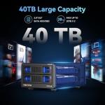 Cenmate USB 3.2 Hard Drive Enclosure with Fan