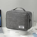Compact Travel Cable Organizer Bag for Gadgets