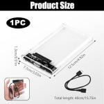 USB 3.0 Tool-Free 2.5" Hard Drive Enclosure