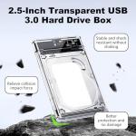 USB 3.0 Tool-Free 2.5" Hard Drive Enclosure