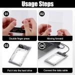 USB 3.0 Tool-Free 2.5" Hard Drive Enclosure