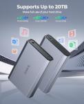 ORICO USB 3.2 Aluminum Hard Drive Enclosure