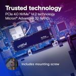 Crucial P3 Plus 500GB NVMe SSD for Laptops