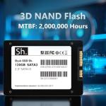 120GB SATA III SSD for Laptop and Desktop