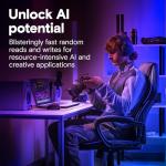 Crucial T710 2TB NVMe SSD for Gaming Laptops