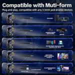 ONITOON Cat Ear Gaming Headset with Microphone