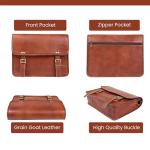 Authentic Leather Gaming Laptop Messenger Bags: ALASKA EXPORTS