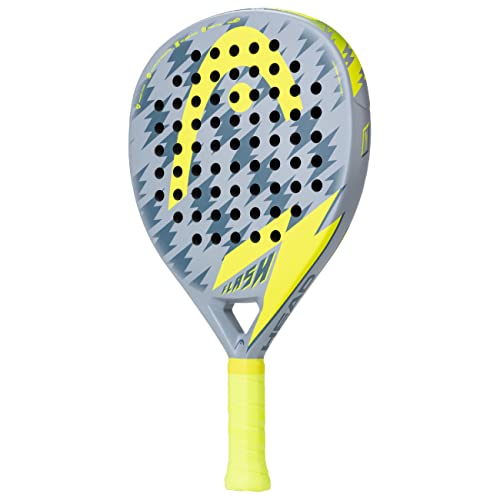 HEAD Flash Padel/Pop Tennis Paddle - Grey/Yellow