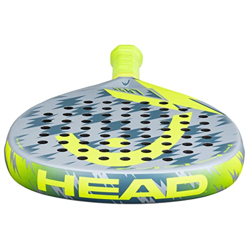 HEAD Flash Padel/Pop Tennis Paddle - Grey/Yellow