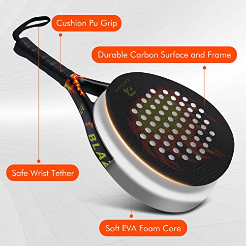 BatZoom Padel Tennis Racket with Bag